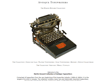 Tablet Screenshot of antiquetypewriters.com